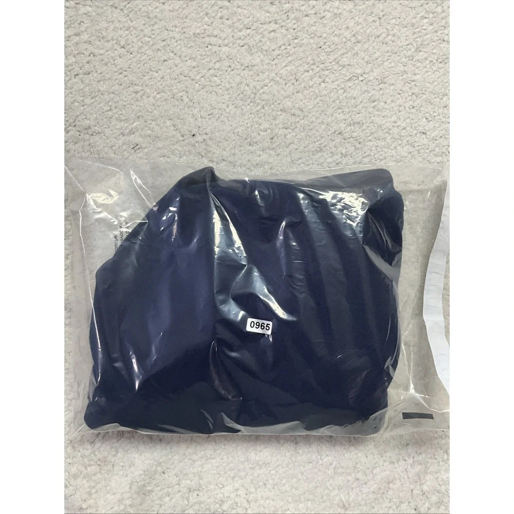 Ralph Lauren Polo Mens Blue Long Sleeve Pullover Polo Shirt Size L